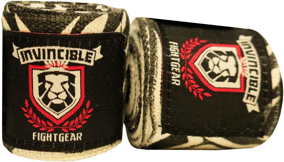 Amber Fight Gear Elastic Thick Printed 180-Inch Handwraps - The Ultimate Athlete&