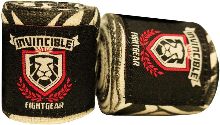 Amber Fight Gear Elastic Thick Printed 180-Inch Handwraps - The Ultimate Athlete&