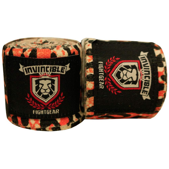 Amber Fight Gear Elastic Thick Printed 180-Inch Handwraps - The Ultimate Athlete&