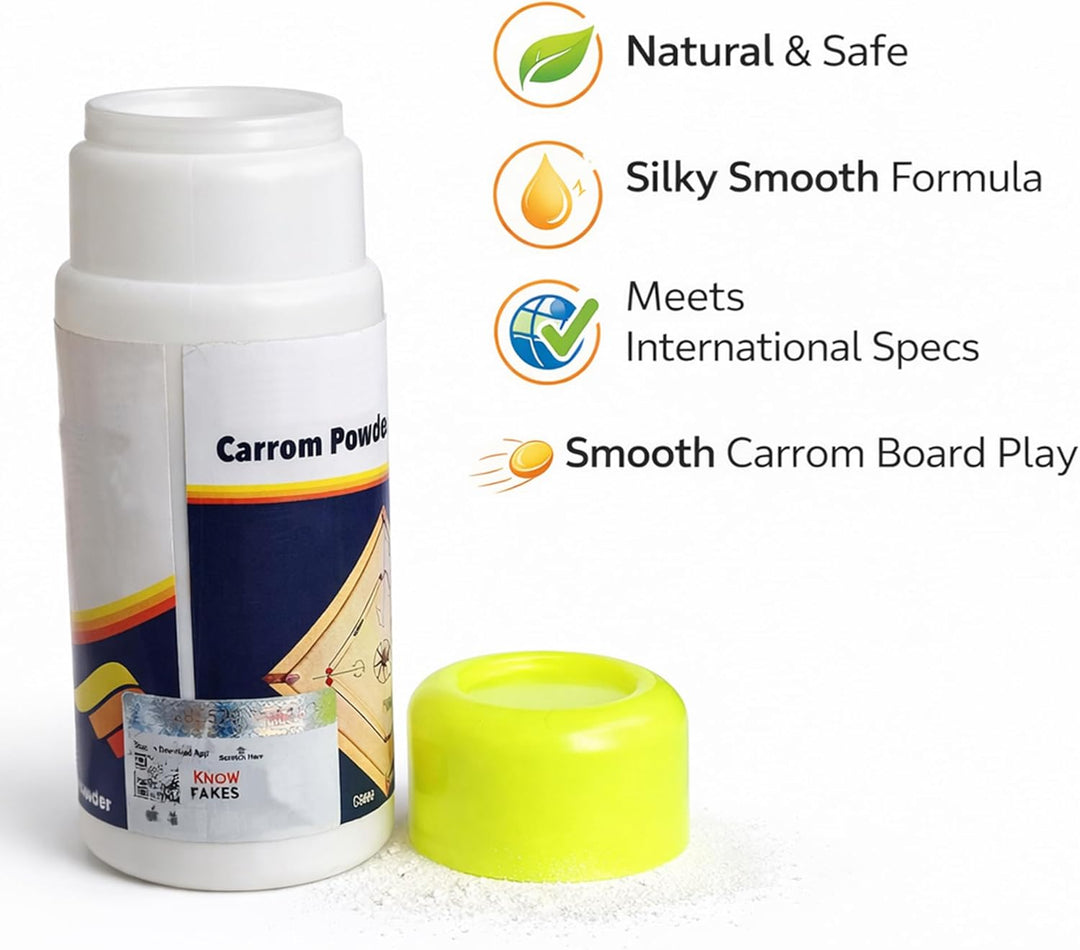 Professional Carrom Board Powder – 60 GMS