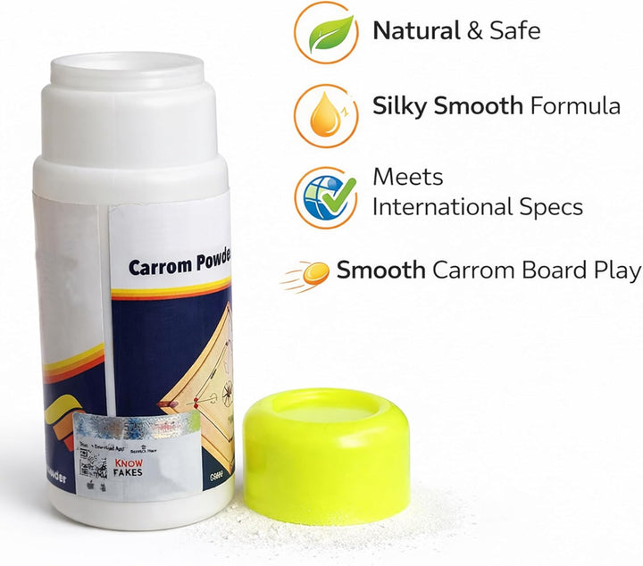 Professional Carrom Board Powder – 60 GMS
