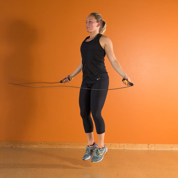Prism Fitness Speed &amp; Weighted Jump Rope - Adjustable, 6lb