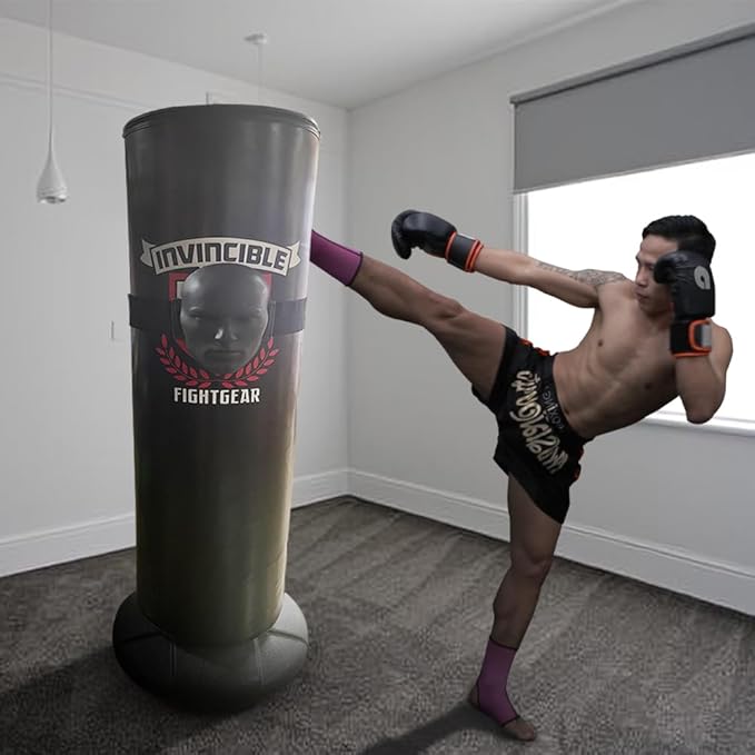 Boxing Dummy Target Face Enhance Your Heavy Bag Workouts with Precision and Stability Heavy Bag Accessories
