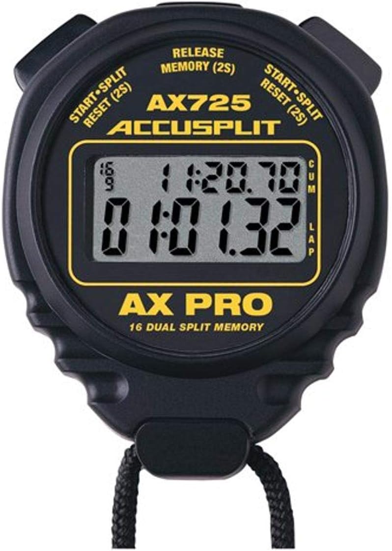 Dual Line 16 Memory Pro Stopwatch