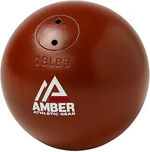 Amber Fight Gear Precision Performance Iron Shot Put Versatile Training and Competition Excellence with Sturdy Cast Iron Build and Durable Polyurethane Coating