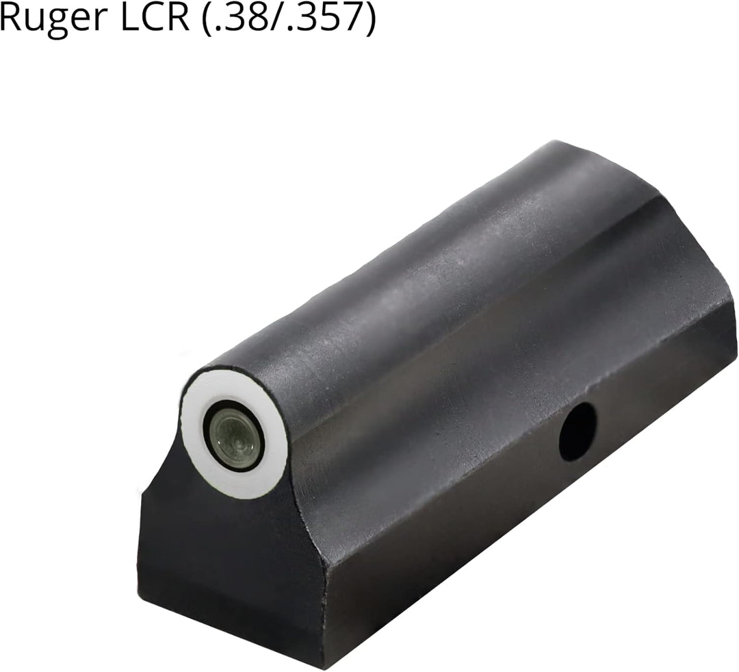 XS SIGHTS New Standard Dot Night Sights for Ruger LCR Pistols, Glow Sights for Tactical Applications, Fits Multiple LCR Calibers