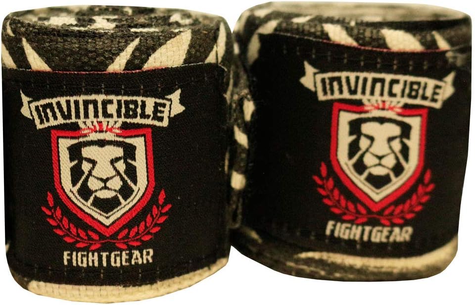 Amber Fight Gear Elastic Thick Printed 180-Inch Handwraps - The Ultimate Athlete&