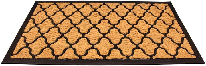 LIVEVIE Cuboid Front Door Mat, Stylish Low-Profile Doormat for Indoor/Outdoor Entrance, Welcome Mat