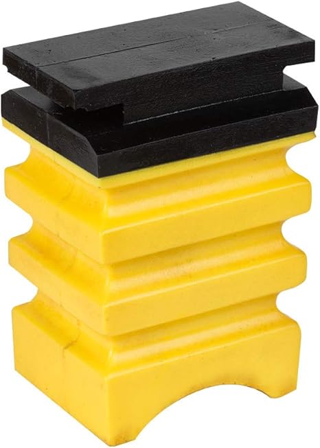 SuperSprings SSR-338-54 | SumoSprings Rear Solo for Mercedes-Benz Sprinter 3500 | Left/Right Pair | 1400 (lb) Capacity at 50% Compression | Made in The USA, Yellow