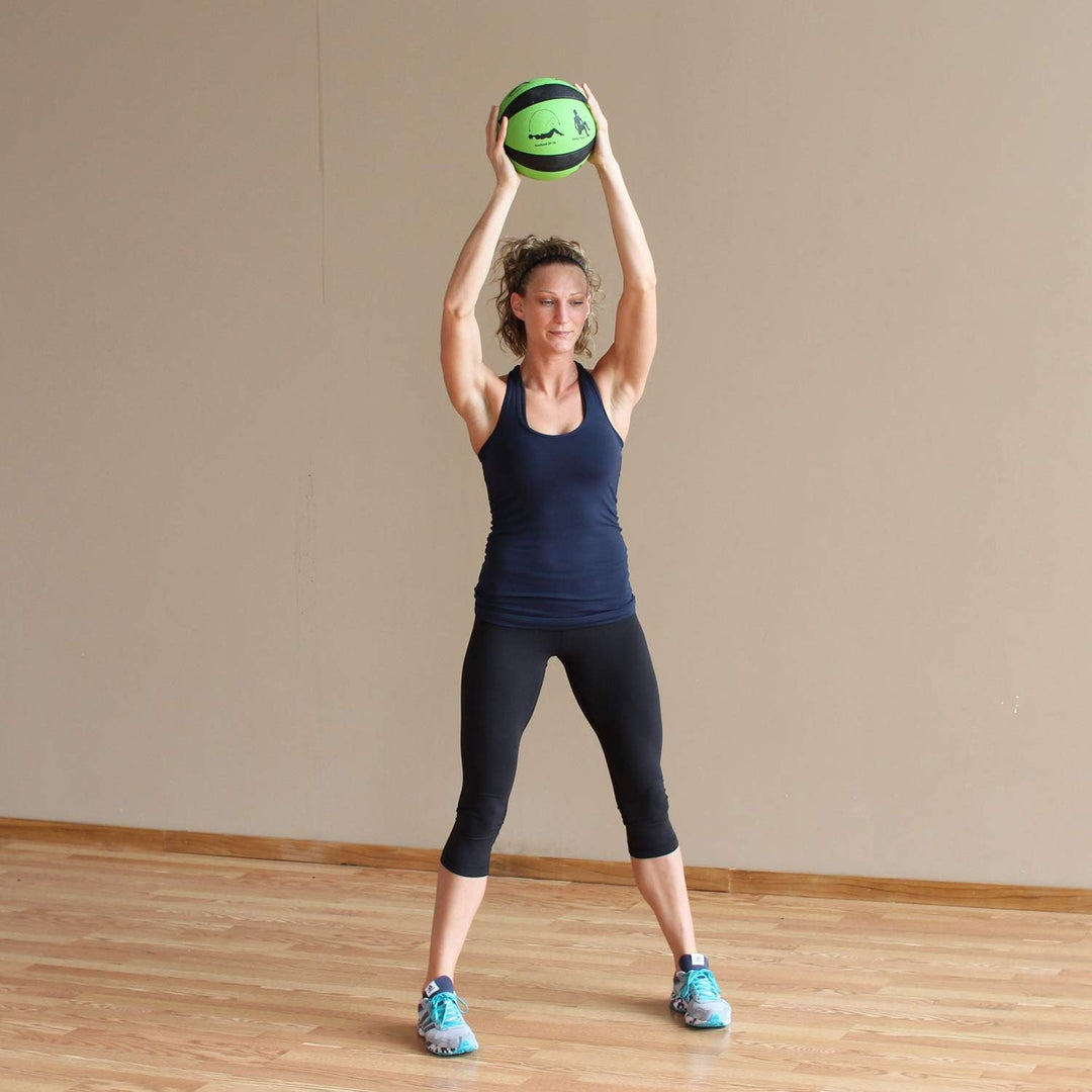 Prism Fitness 10 lb Smart Medicine Ball - Blue