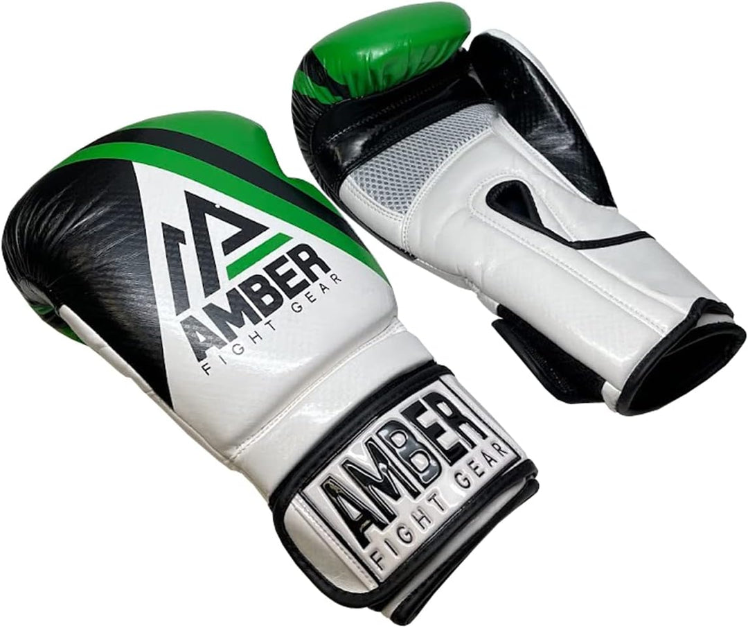 Fury Boxing Gloves - Kickboxing, Muay Thai Training Gloves, Sparring Punching Bag Mitts, Durable PU, Shock-Absorbing Foam Core, Non-Slip Wrist Support, Multi-Sport Glove