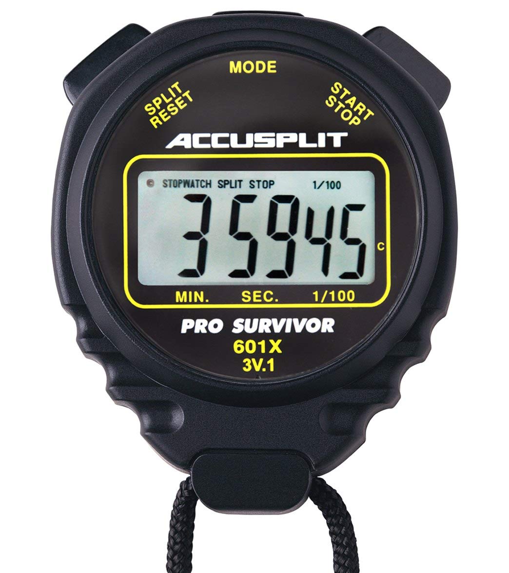 ACCUSPLIT Pro Survivor A601X Stopwatch (Black)