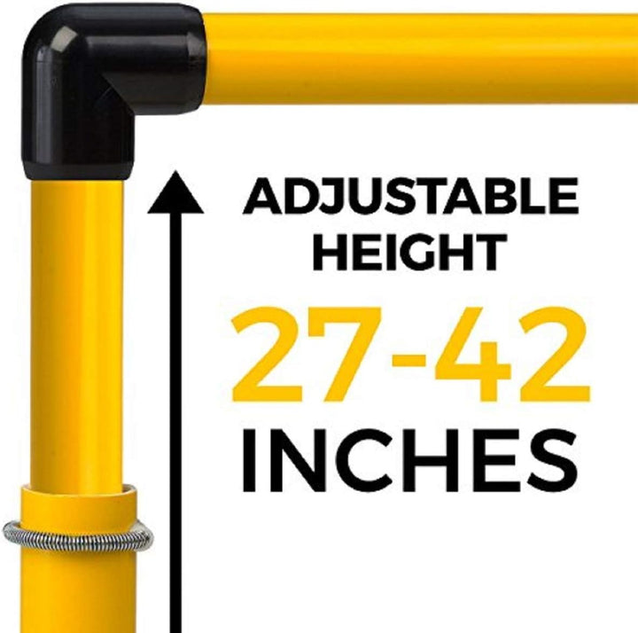 Prism Fitness 12 Inch Fixed Height Training Hurdles Set of 6