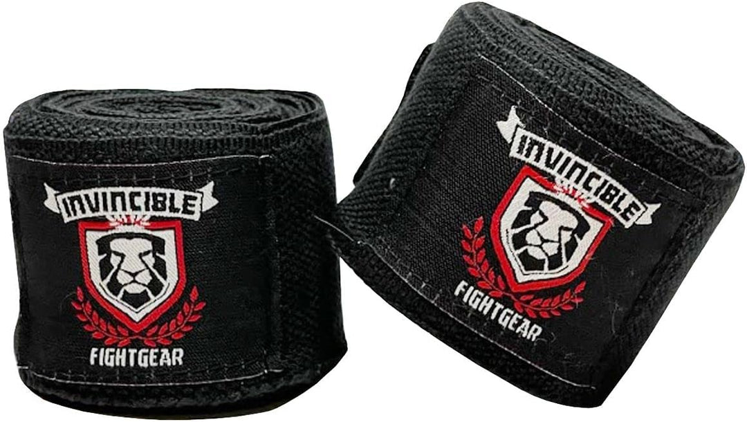 Amber Fight Gear Ultimate 180-Inch Mexican Style Elastic Hand Wraps Premium Quality Boxing Kickboxing Muay Thai MMA Wraps for Men and Women