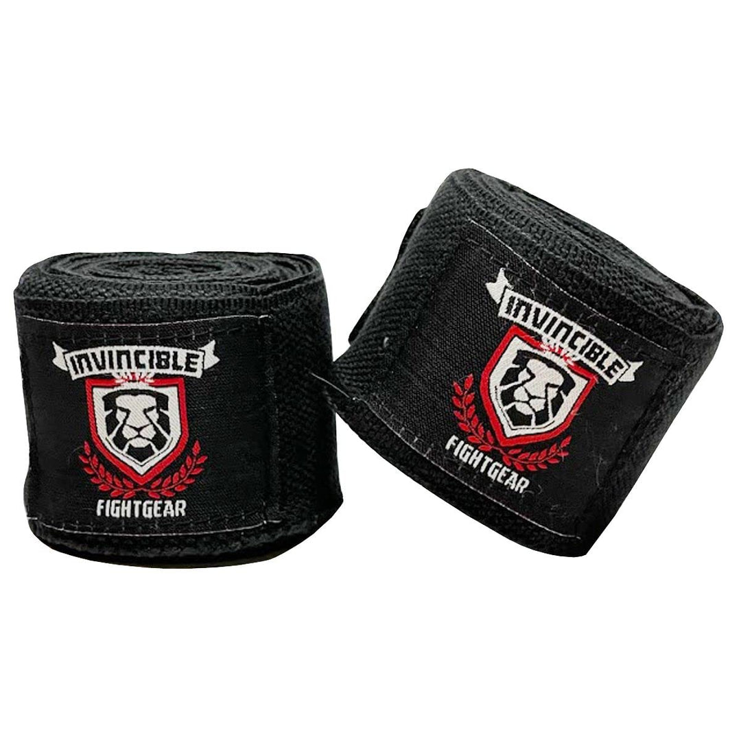 Amber Fight Gear Invincible Hand Wraps, Semi-Elastic Boxing Wraps with Thick Double-Cut Stretch for Ultimate Protection, Ideal for Boxing, MMA