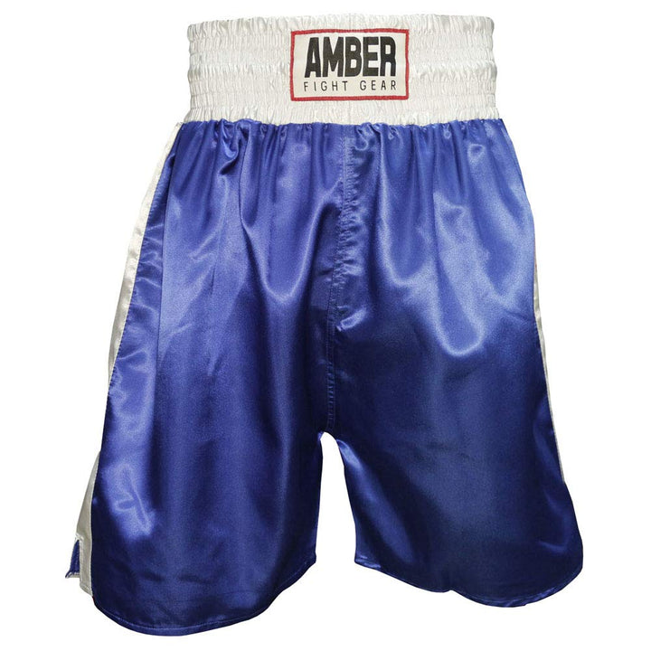 Fearless Classic Satin Pro-Style Boxing Trunks, Premium Lightweight Fight Shorts for Training, Sparring, and Gym Wear