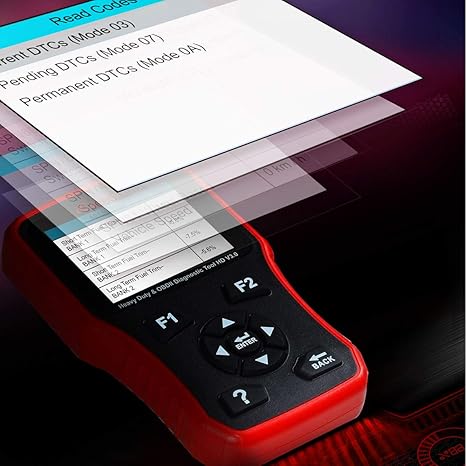 HD V3.0 Heavy Duty Diesel Truck Diagnostic Scanner Tool Code Reader for Freightliner Cummins - Comprehensive Diagnostic Capabilities