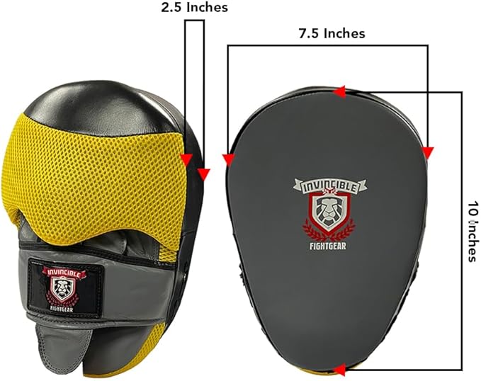 Ultimate Performance Boxing Punching Mitts Superior Shock Absorption, Hand-Shaped Comfort, Durable Construction, Breathable Design, Secure Grip - Ideal for Home Gym Training
