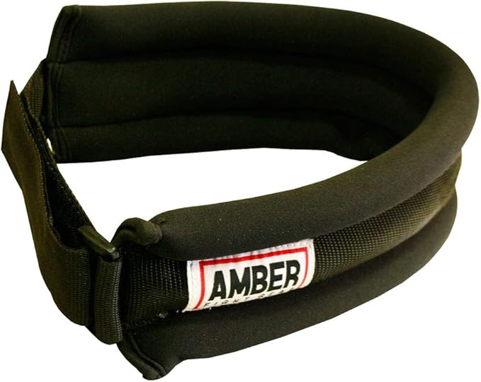 AMBER Weighted Neck Harness Neck Exerciser Builder Support for Strength &amp; Resistance Training Weight Lifting Head Harness for Stronger Neck