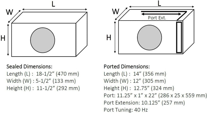 Planet Audio AC8D Anarchy Series 8 Inch Car Subwoofer - 1200 Watts Max, Dual 4 Ohm Voice Coil, Sold Individually, Hook Up to Amp