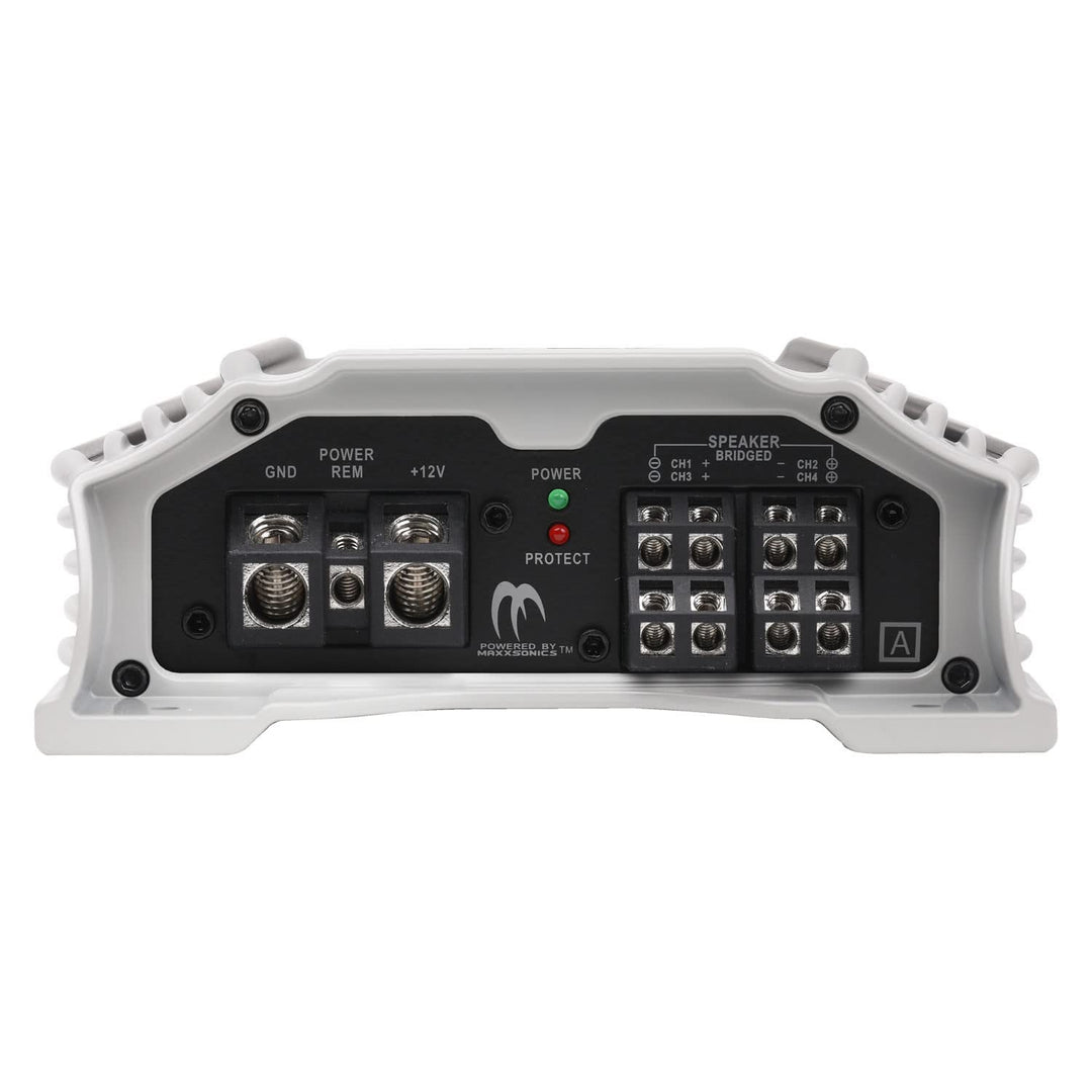 Crunch PZ2-2030.4D POWERZONE 2000 Watt Mono Amplifier, 4-Channel Car Audio Amplifier, Bass Remote Included