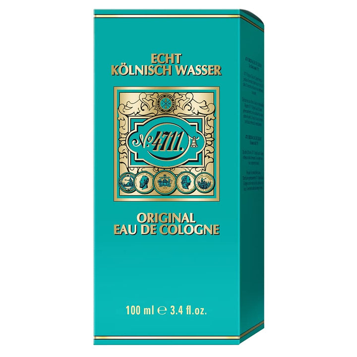 Muelhens 4711 Eau De Cologne Splash for Unisex, 3.4 Ounce