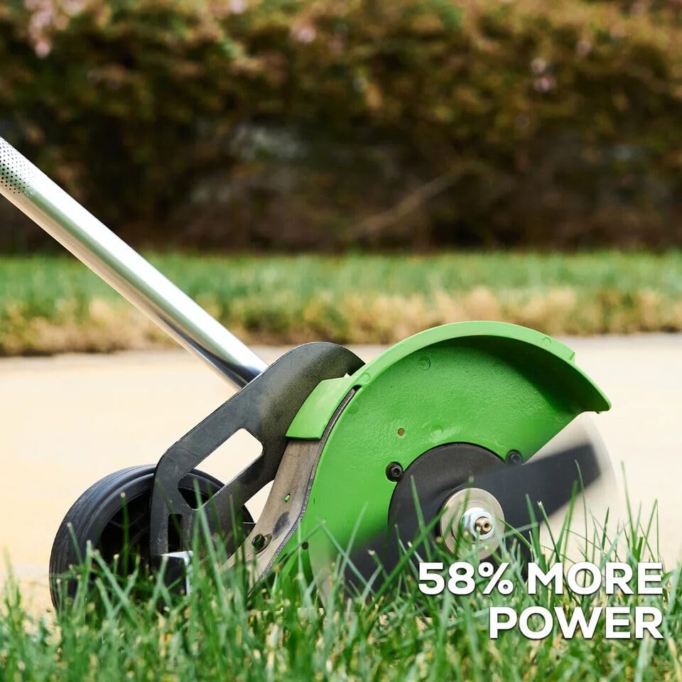82V Edger Precision Cutting, Powerful Motor, 4Ah Battery, Dual Port Charger (82ES15-4DP)