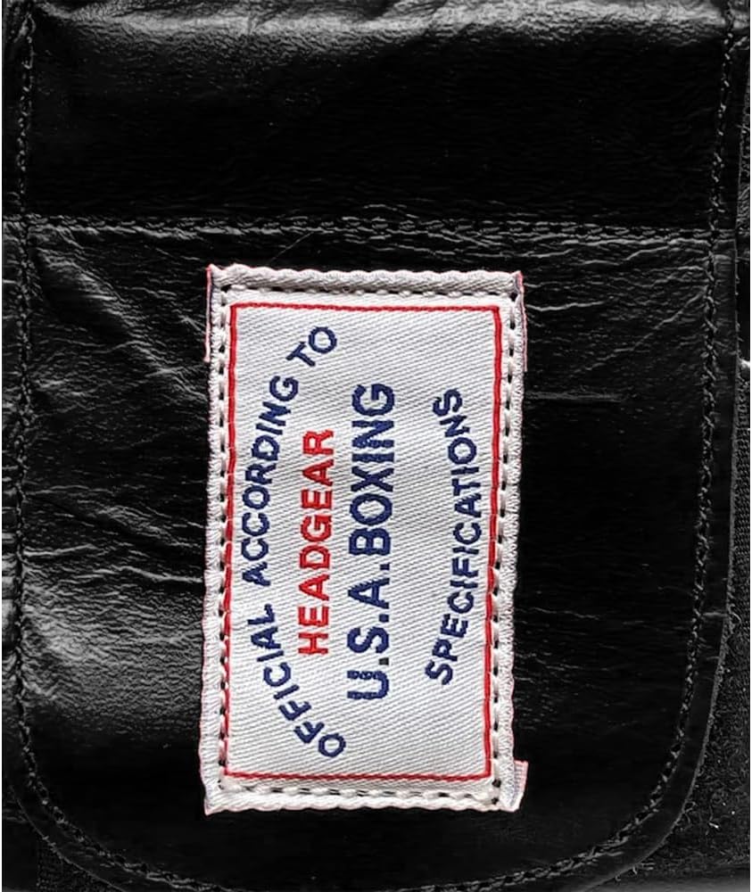 USA Boxing Approved Amateur Classic Headgear - All Leather, No Cheek Protectors for Boxing, Muay Thai, MMA, Adjustable for Sparring, Training &amp; Competition for Adults &amp; Kids