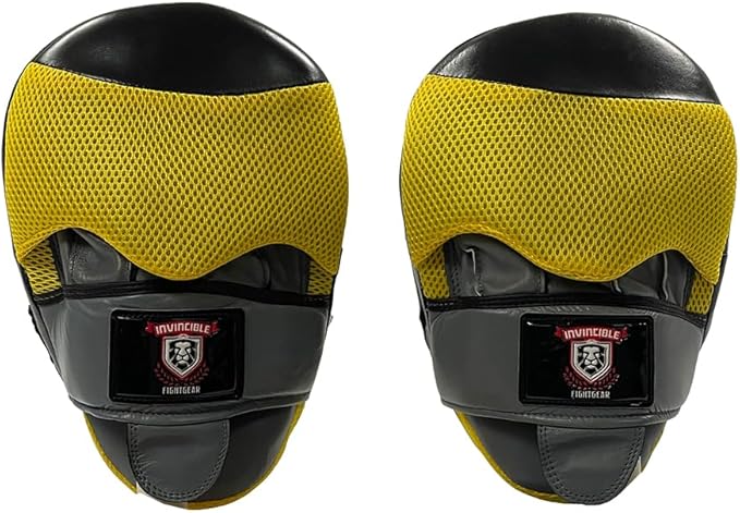 Ultimate Performance Boxing Punching Mitts Superior Shock Absorption, Hand-Shaped Comfort, Durable Construction, Breathable Design, Secure Grip - Ideal for Home Gym Training