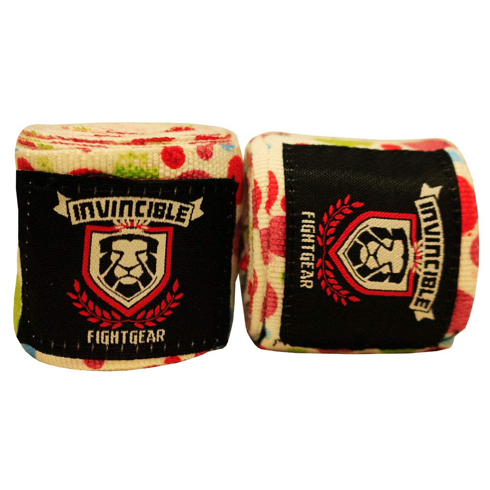 Amber Fight Gear Elastic Thick Printed 180-Inch Handwraps - The Ultimate Athlete&