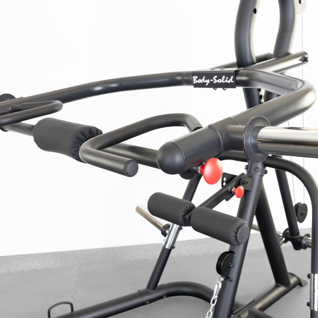 Body-Solid GLGS100BP4 Corner Leverage Gym Package