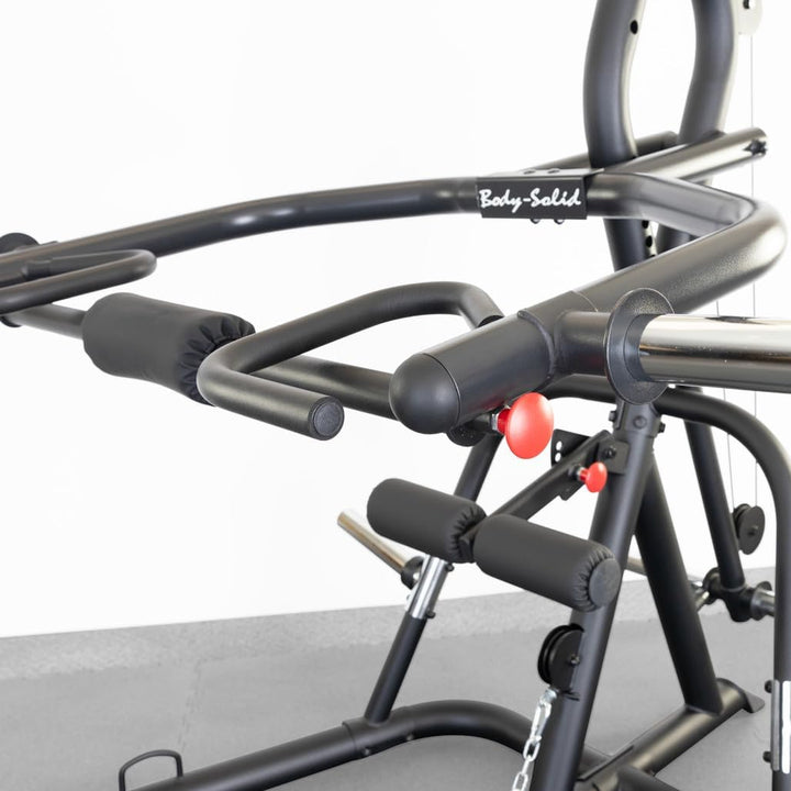 Body-Solid GLGS100BP4 Corner Leverage Gym Package