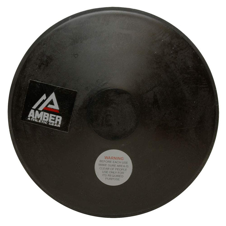 Amber Fight Gear Robust Rubber Discus Durable Training Tool for Beginners &amp; High School Athletes, Floor-Safe Design