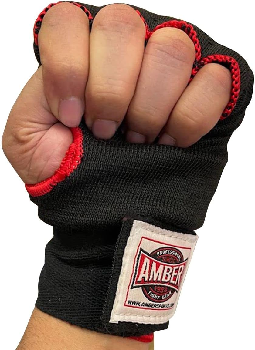 Rapid elastic hand wraps for boxing and MMA protection.
