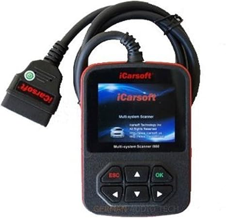 Professional Diagnostic Scanner: Genuine Benz I980 - Read &amp; Clear Trouble Codes, Full OBDII Capabilities
