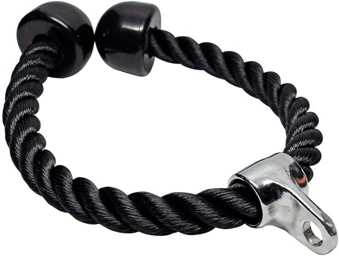 Amber Sporting Goods Ultimate LAT Machine Accessory: Tricep Rope for Improved Grip Strength - 1000 lbs Lab-Tested, Versatile Full Body Workout Heavy-Duty Rope