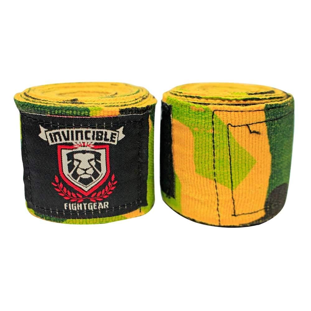 Amber Fight Gear Elastic Thick Printed 180-Inch Handwraps - The Ultimate Athlete&