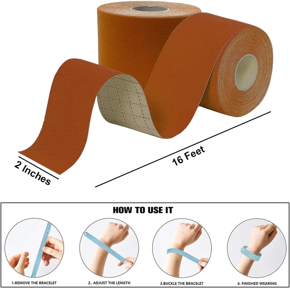 Ultimate Performance Kinesiology Tape: Support, Stabilize, and Recover Best for Athletes and Rehabilitation, 2" x 16ft Orange