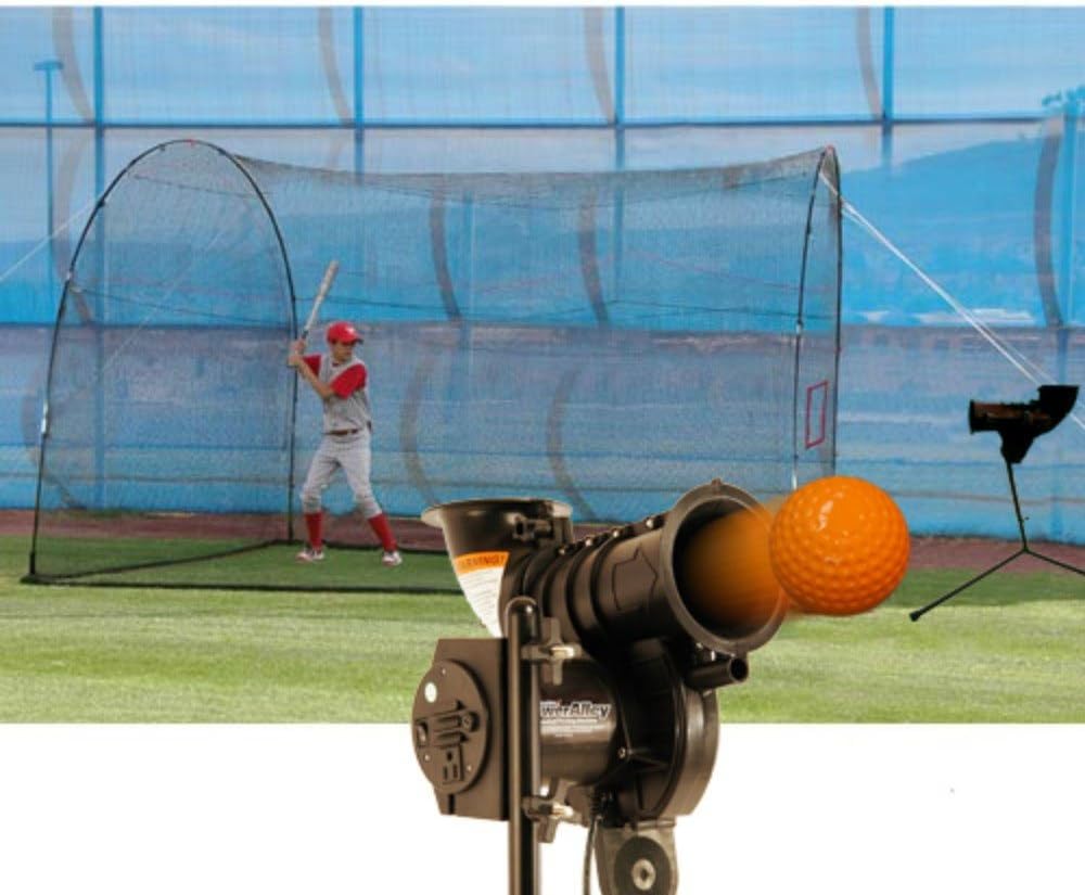 Heater PowerAlley Lite 360 Baseball Machine &amp; Homerun Cage