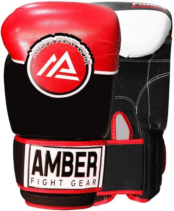 Force Boxing Gloves for Training, Sparring, Kickboxing, Muay Thai ? Durable PU, Multi-Layer Foam, Wrist Support, Punching Bag &amp; Mitts Gloves