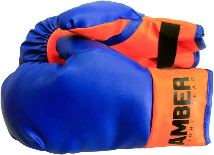 Mini Boxing Toy Set Junior For 3 to 7yr olds Set Includes - 16inch Toy Heavy bag, Junior Gloves, Toy Headgear and Jump Rope in a Handy Storage Bag. Great Gift Idea
