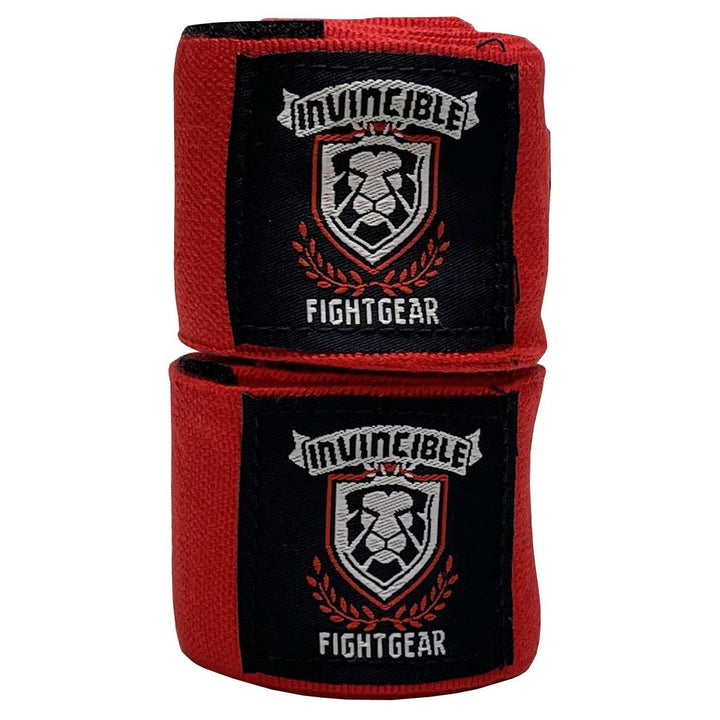 Amber Fight Gear Invincible Hand Wraps, Semi-Elastic Boxing Wraps with Thick Double-Cut Stretch for Ultimate Protection, Ideal for Boxing, MMA