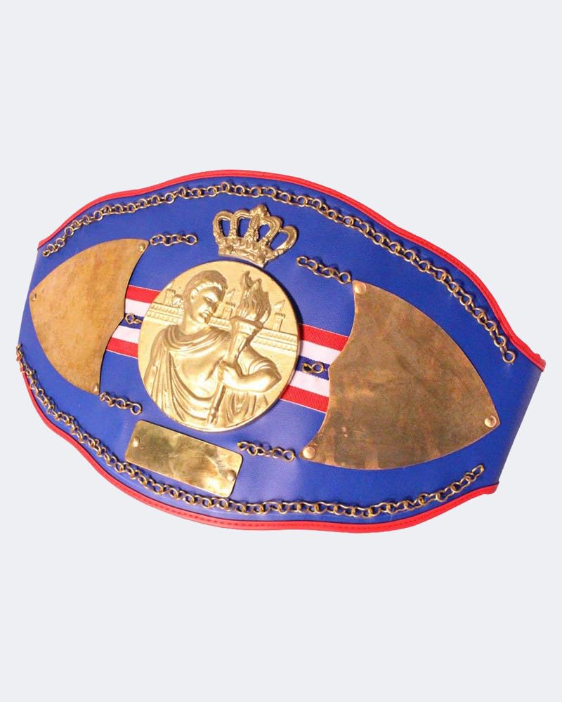 Amber Fight Gear Deluxe Championship Boxing Belt Crafted Excellence in 11" x 48" Synthetic Leather Personalization, Professional Design, and Commanding Presence