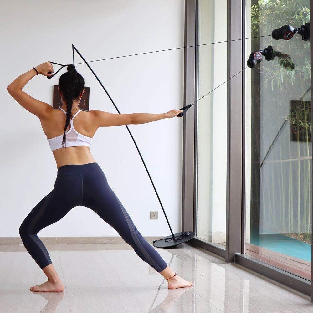 Resistance Rope Multi Trainer: Versatile Resistance Bands for Physical Therapy, Home Gym, and Strength Exercise Training - Men and Women