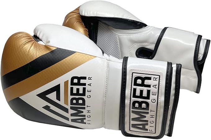 Fury Boxing Gloves - Kickboxing, Muay Thai Training Gloves, Sparring Punching Bag Mitts, Durable PU, Shock-Absorbing Foam Core, Non-Slip Wrist Support, Multi-Sport Glove