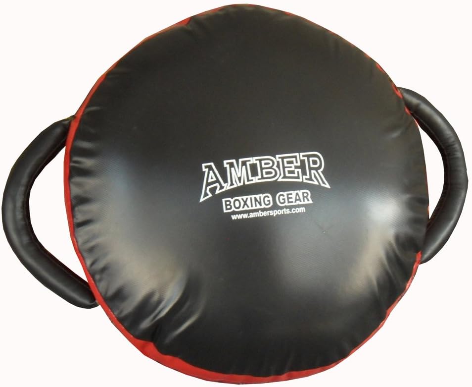 Amber Fight Gear Round Cushion Punch Shield - The Ultimate Training Companion with Unparalleled Durability and Exceptional Performance