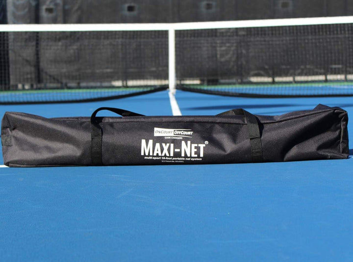 Maxi-Net - 18-Foot Portable Tennis, Beginner Volleyball and Badminton Net System