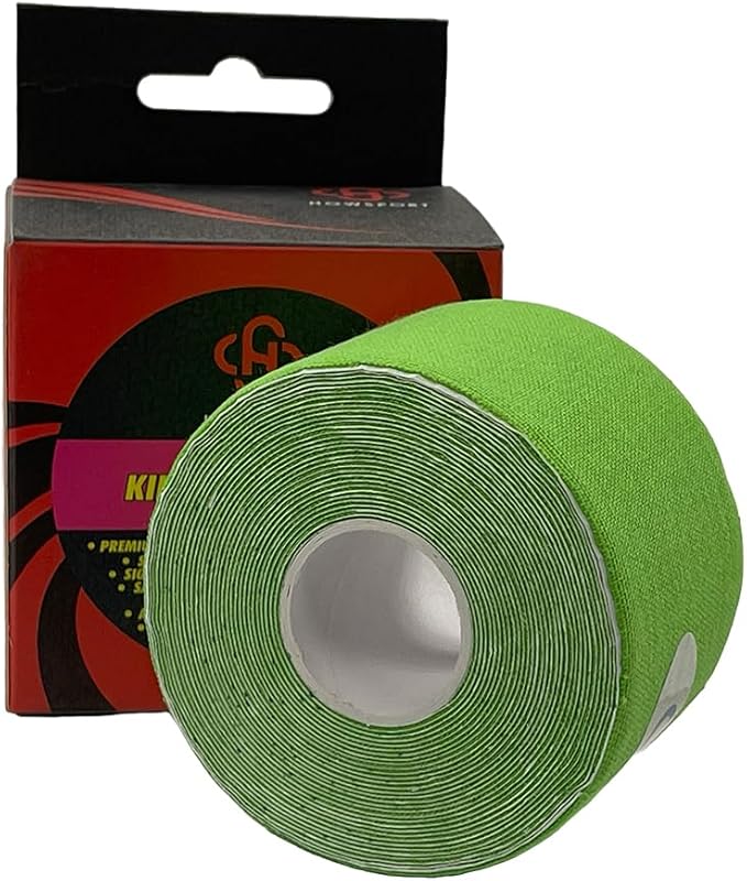 Ultimate Performance Kinesiology Tape: Support, Stabilize, and Recover Best for Athletes and Rehabilitation, 2" x 16ft Green