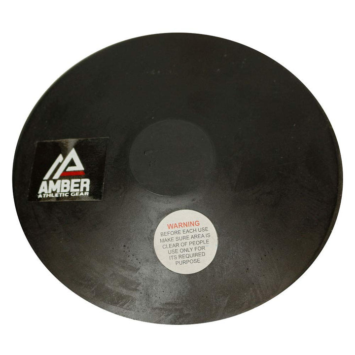 Amber Fight Gear Robust Rubber Discus Durable Training Tool for Beginners &amp; High School Athletes, Floor-Safe Design