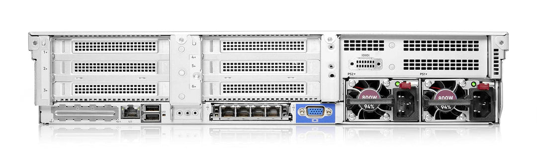 Hewlett Packard Enterprise HPE ProLiant DL380 G10 2U Rack Server - 1 x Intel Xeon Silver 4208 2.10 GHz - 32 GB RAM - Serial ATA/600, 12Gb/s SAS Controller